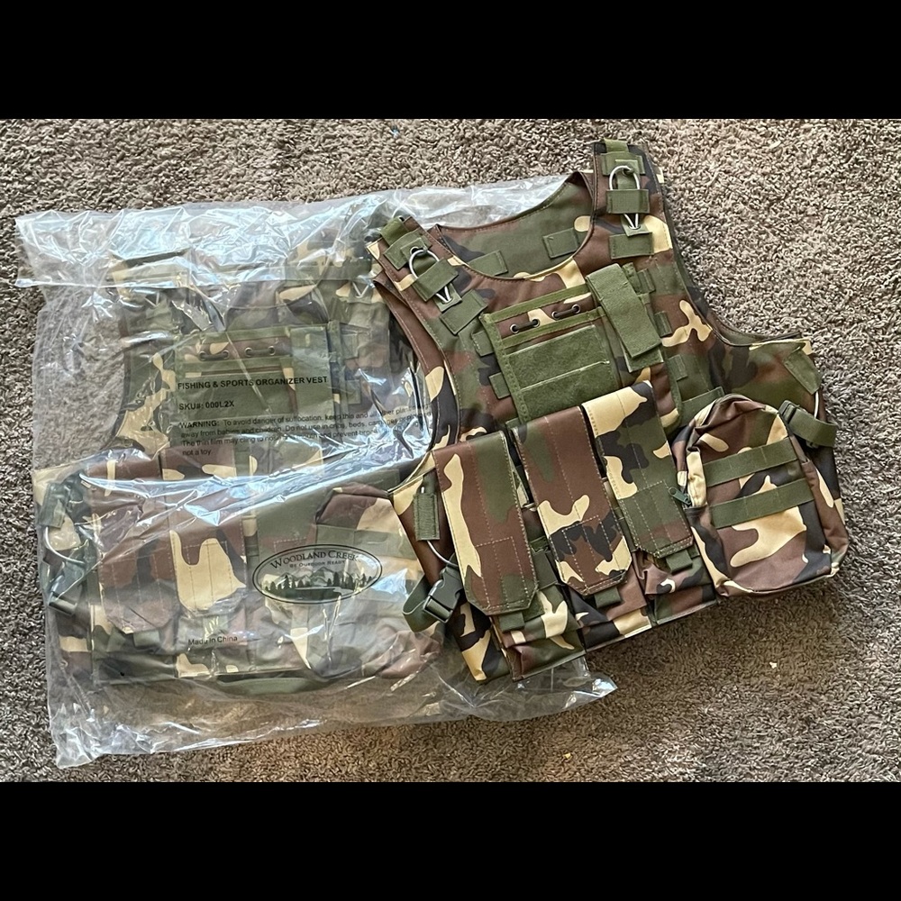 Fishing and Sports Organizing Vest